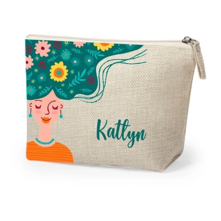 Maquillaje con estuche personalizado