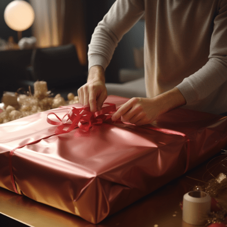 Cómo Envolver Regalos Grandes de Forma Original