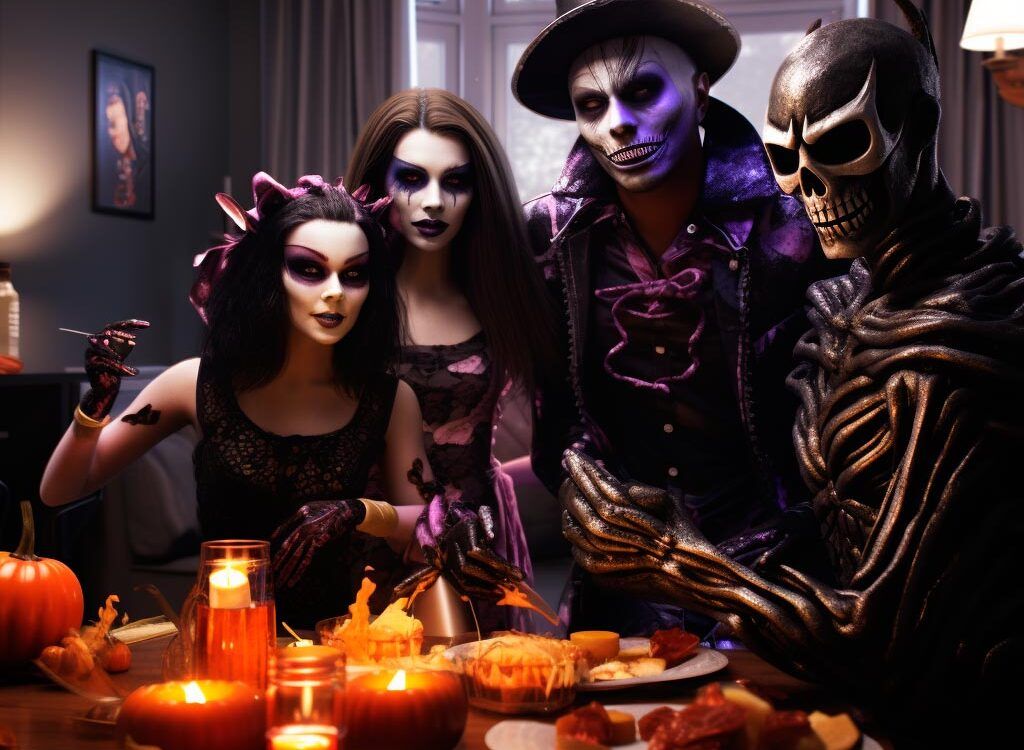 como hacer una fiesta de halloween